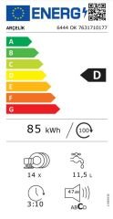 ARÇELİK 6444 OK Bulaşık Makinesi