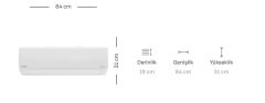 ARÇELİK 12605 12 BTU KLİMA